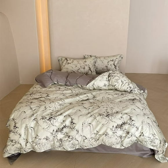 XmhyTop Bed Sheets Set, Bedding Sheets Pillowcases Kit, Twin Bed Set, Hotel Bedding, Home Decor(Gary)