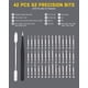 thumbnail image 2 of Juego de destornilladores Banshu Precision 46 en 1 con funda para aparatos electrónicos, 2 of 8