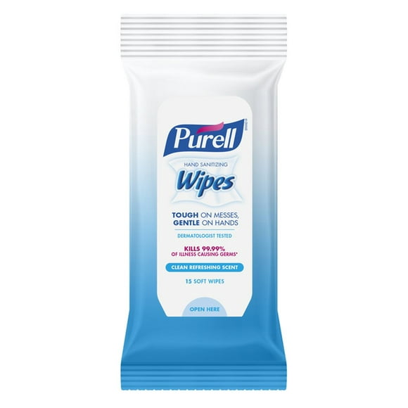 Purell Hand Wipes Travel Pack 041644
