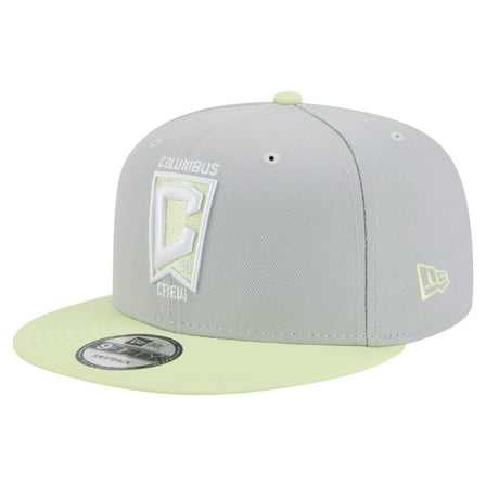 Men's New Era Gray Columbus Crew Color Pack Two-Tone 9FIFTY Snapback Hat