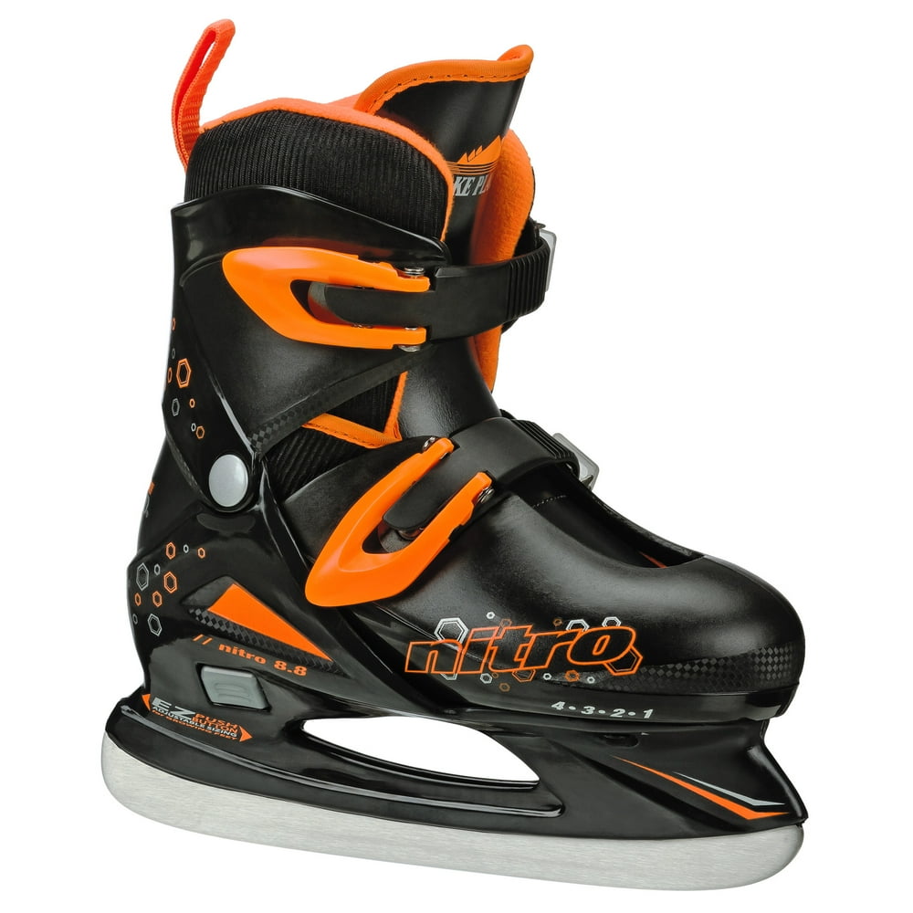 Lake Placid Nitro 8.8 Boy's Adjustable Ice Skates