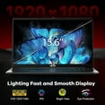 thumbnail image 4 of Nimo 2025 Laptop, 15.6"FHD Display Business Gaming Laptop, 6-Cores AMD Ryzen 5 6600H (Beat i5-12450H, up to 4.5GHz), 32GB DDR5, 1TB SSD, 100W Type-C, WiFi 5, Fingerprint, Backlit Keyboard, Windows 11, 4 of 7