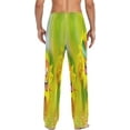 thumbnail image 3 of Sunflower Field in Summer Men's Pajama Pants Lightweight Sleepwear Bottom Lounge Pants, 3 of 6