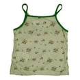 thumbnail image 2 of Dinky Souvenir - Little Girls Floral Tank Top 25638-5 (vanilla), 2 of 3