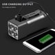 thumbnail image 4 of Mini linterna de mano LED BT60 | 8000 lúmenes Linterna recargable súper brillante y banco de energía | Salida USB de 10400 mAh | LED P90 | Portátil IPX5 a prueba de agua | Reflector de bolsillo |, 4 of 7