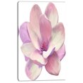 thumbnail image 2 of Cute Light Pink Magnolia Flower - Flowers Canvas Wall Artwork, 2 of 4