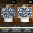 thumbnail image 3 of Haiem Flower Pattern Acrylic Night Light Gift with 3 Color ModesTouch-Sensitive LED Lamp Perfect Gift for Mother's Day, Birthday, or Christmas, 3 of 9