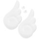 thumbnail image 2 of Fairy Accessories For Girls Decorative Wings Motorcycle Decor Shopping Mall 4.1×2.4×1Inch 2Pcs, 2 of 4