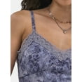 thumbnail image 4 of No Boundaries Lace Trim Maxi Mesh Dress, Women's, 4 of 6
