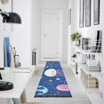 thumbnail image 4 of Yayeee Runner Rug for Bedroom 2'x6' Machine Washable Hallway Non Slip Mat, Light Pink Jellyfish, 4 of 8