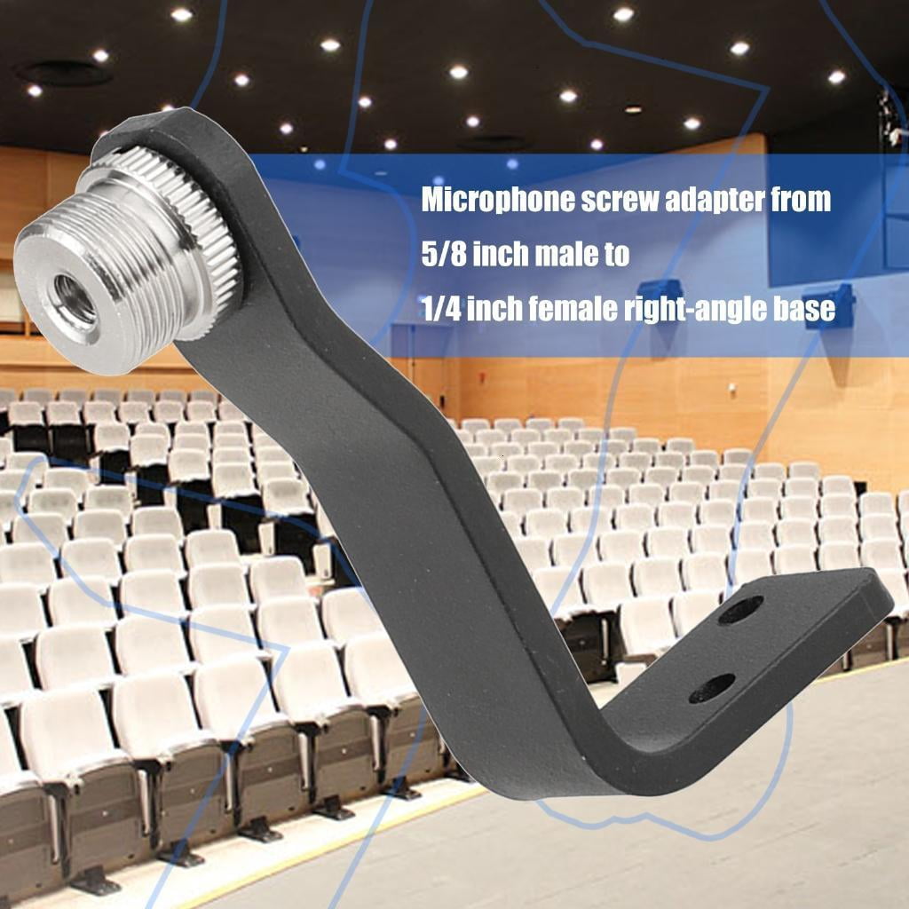 5/8inch Male to 1/4inch Thread Screw Adapter Microphone Stand Adapter for Microphone Holder Camera Mount Tripod Accessor