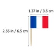 thumbnail image 2 of KAKOWELY 200Pcs Cocktail Toppers Decorative Fruit Toothpicks Disposable Food Flag Picks,2.56"X1.38"X0.08", 2 of 5