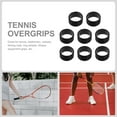 thumbnail image 3 of SHISUYAN 8pcs Tennis Racket Rings Tennis Racket Silicone Grips Badminton Tennis Replaceable Overgrip Protectors, 3 of 8