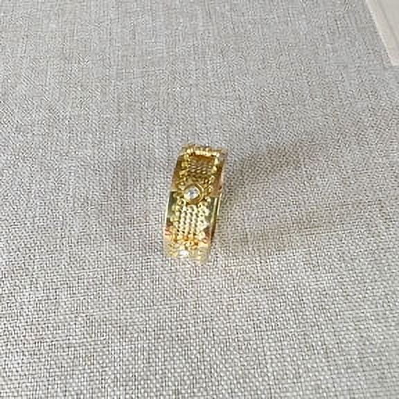 Anillos de tiempo de pareja de estilo Anillo de engranaje Anillo de dedo giratorio Anillo de transferencia de descompresión personalizado para hombres y mujeres