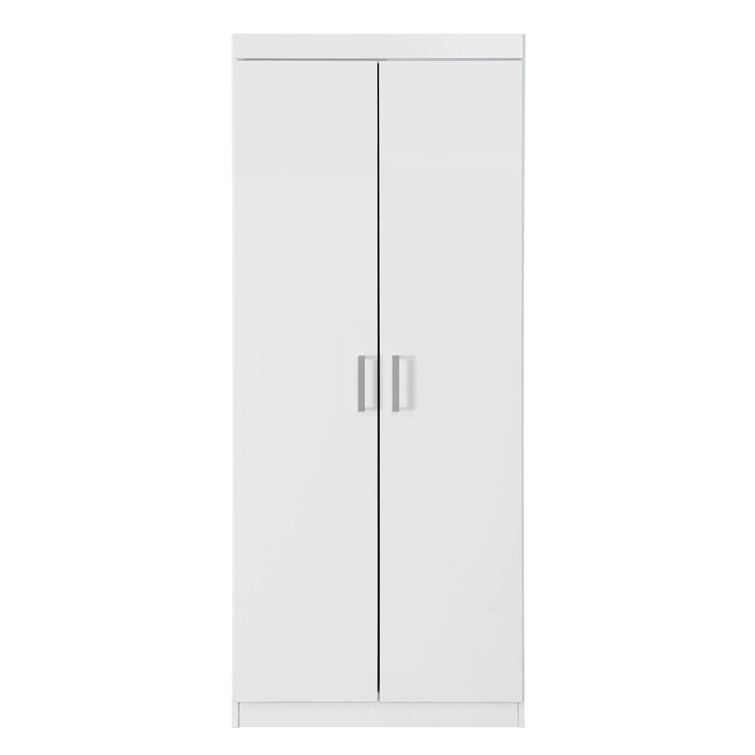 Homy Casa Wardrobe Armoires 2Door Storage with Adjustable