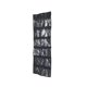 thumbnail image 1 of 24 Grid Over Door Hanging Organizer Práctico soporte de almacenamiento -negro Afortunado Sencillez, 1 of 4