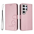 thumbnail image 1 of Flip Case for Samsung Galaxy S24 Ultra RFID Blocking Magnetic Clasp Wallet Case with 3 Card Slots and Kickstand Function, 1 of 4