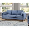 thumbnail image 1 of 3 Seater Canapé, bleu, 1 of 2