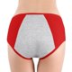 thumbnail image 4 of Gibobby Calzoncillos de encaje para mujer Ropa interior fisiológica de algodón para mujer, pantalones fisiológicos a de menstruales, ropa interior a de menstruales(Rojo,G), 4 of 4