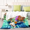 thumbnail image 4 of Bubble Guppies anti-pilling, suave, ligera, esponjosa y acogedora de lujo para hogar y cocina – Perfecta para niños y adultos,150X200cm, 4 of 6