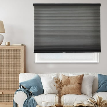 Chicology Cordless Cellular Shade, Light Filtering, Morning Fog, 64"W X 48"H
