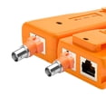 thumbnail image 2 of Queilt Pack BNC to RJ45 Female to RJ45 Male Converter Adapter Coaxial Connector for Line Tester (Orange), 2 of 4
