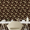 thumbnail image 3 of Ambesonne African Peel & Stick Wallpaper for Home, Indigenous Cheetah Skin, 13"x100", Dark Maroon Beige Brown, 3 of 6