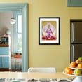 thumbnail image 4 of Picture of Lakshmi, Goddess of Wealth and Consort of Lord Vishnu, Sitting Holding Lotus Flowers, Ha Framed Print Wall Art by Godong Sold by Art.Com, 4 of 5