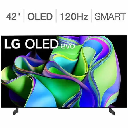 Open Box LG 42" Class - OLED C3 Series - 4K UHD OLED TV - OLED42C3AUA - Black