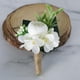 thumbnail image 4 of Boutonniere ojales novio mejor novia hombre rosa boda flores de graduación decoración, 4 of 9