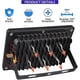 thumbnail image 4 of [2 piezas] Foco de luz negra LED, reflector Lunsy Uv 30 W Lámpara de luz negra Luz de fiesta, Ip66 Luz negra fluorescente impermeable con 150 LED Uv, 4 of 4