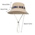 thumbnail image 4 of Kmdttou Colorful Ribbon Fisherman's Hat For Men And Women Outdoor Fishing Mountaineering Hat Large Sunscreen Sun Hat Gift,Adjustable Buckle Sun Hat for Women/Men, 4 of 7