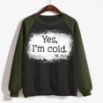 thumbnail image 4 of 2023 Chandail en Molleton Mode pour Femmes 50 % de Réduction Liquidation T-shirt Imprimé Manches Longues Blouse Col Rond Hauts Décontractés Chandail en Molleton, 4 of 5