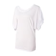 thumbnail image 2 of Bella + Canvas 8821 Women's Flowy Draped Sleeve Dolman T-Shirt, 2 of 3