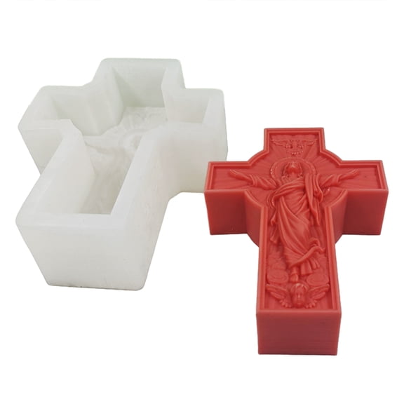 Religious Mold, Scalpture Mold for Gypsum Ornaments Home Decorations, Epoxy Resin Casting
