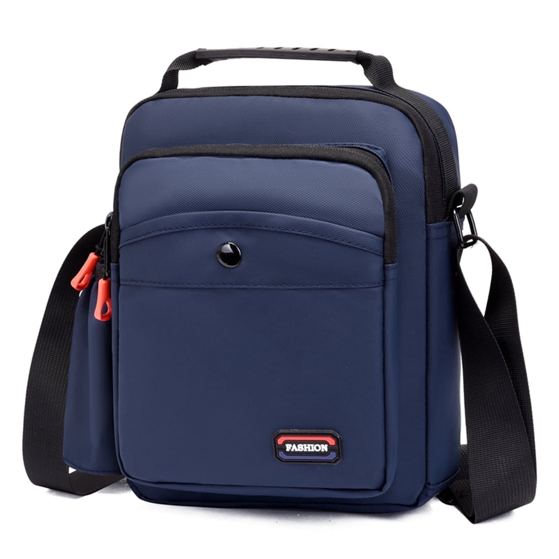 Crossbody Bags for Men Women Teens Messenger Bag Waterproof Oxford Nylon Crossbody Sling Bag Blue