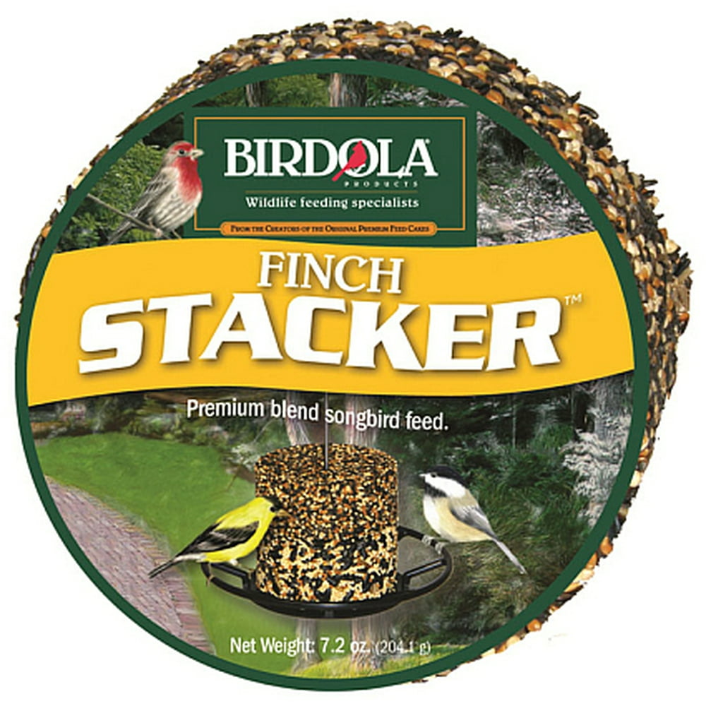 Birdola Finch Stacker Seed Cake for Birds, 6 Ounces
