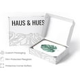 thumbnail image 4 of HAUS AND HUES Plant Wall Art - Botanical Prints Wall Art, Green Wall Art Collection Set Plant Pictures Wall Art, Leaves Paintings For Wall Minimalist Wall Art Sage Green Decor (8x10, Framed Walnut), 4 of 6