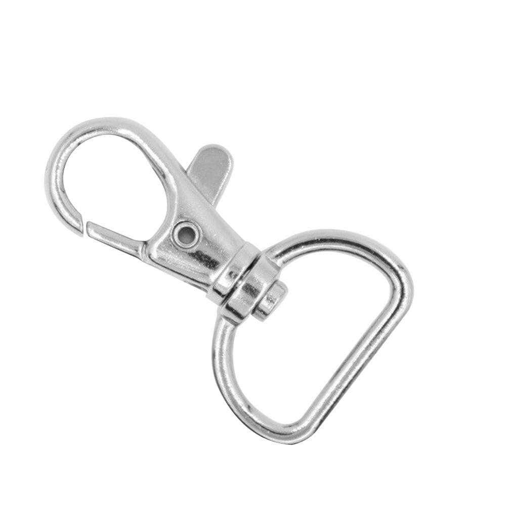 Swivel Hook And D Ring 100 Pcs Keychain Hooks With Swivel DRings Heavy