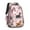 Dogs with Flowers, variant on Dog Breeds Backpack for School,Cute School Bag,Schoolbag with Adjustable Shoulder Straps & Padded Back,16.9 Inch