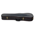 thumbnail image 3 of Estuche de viaje para violín 4/4 con asas de transporte, ligero, acolchado grueso y correa para el hombro. Negro, 3 of 9