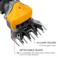 thumbnail image 3 of 1200W 6 Gears Speed Electric Sheep Goat Shearing Machine Trimmer Tool Wool Scissor Cut Machine With Box 9 Teeth Clippe ,Premium High Carbon Steel Blade, 3 of 6