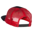 thumbnail image 3 of Naughty Devil Embroidered Mesh Snapback - Black Red OSFM, 3 of 5
