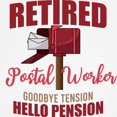 thumbnail image 2 of CafePress - Retired Postal Worker Funny Postman H Boxer Shorts - Men's Novelty Boxer Shorts, 2 of 3