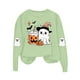 thumbnail image 4 of Ailaofu Halloween Cute Sweatshirt For Women Long Sleeve Pullover Graphic Basic Tops Casual Fall Fashion Sweatshirts, 4 of 7