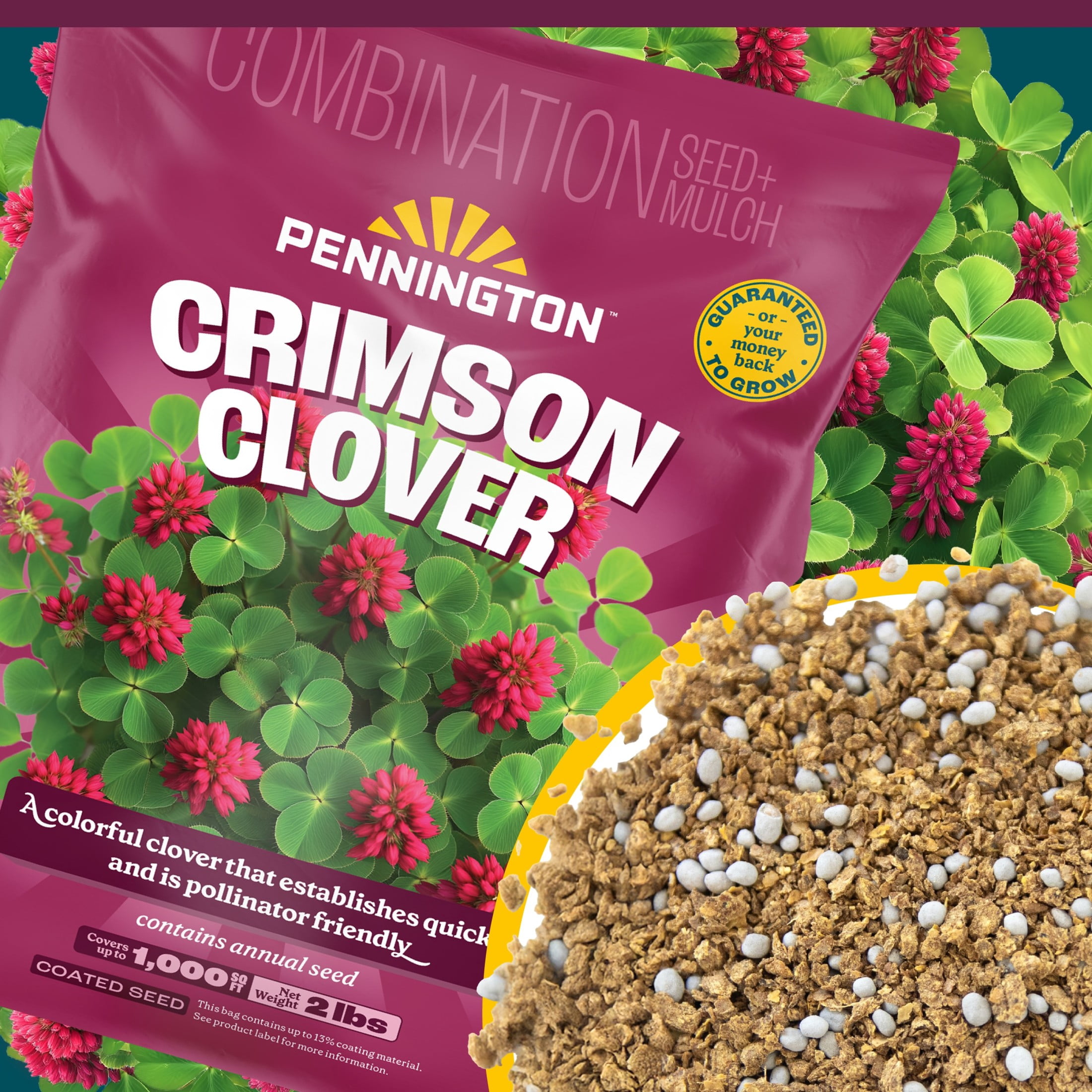 Pennington Pennington Crimson Clover 2 Pounds