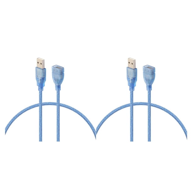Cable de extensión USB Sidaley macho a macho alta velocidad antiinterferencia Tipo 2 2piezas