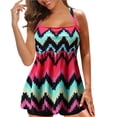 thumbnail image 1 of Conjunto de ropa de playa con estampado de bikini con estampado floral de moda para mujer Fridja nalpqowj58439, 1 of 5