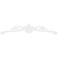 thumbnail image 2 of Ekena Millwork 72"W x 15"H x 1"P (5/12) Pitch Florence Architectural Grade PVC Gable Pediment, 2 of 5