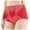 Red, variant on GEWSEY Seamless Shapewear High Waist Panties for Women Tummy Control Underwear (Red, L)